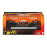Hot Wheels Premium McLaren 2025 Formula 1® Team #81 & Team #4