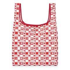 Hot Wheels Checkered Hearts Multi Tote