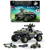 Mattel Brick Shop Hot Wheels Halo UNSC M12 Warthog Building Set