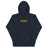 Hot Wheels in Katakana Navy Embroidered Hoodie