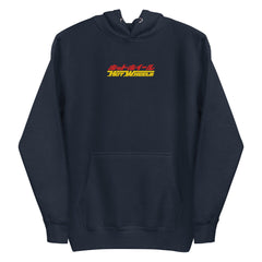 Hot Wheels in Katakana Navy Embroidered Hoodie