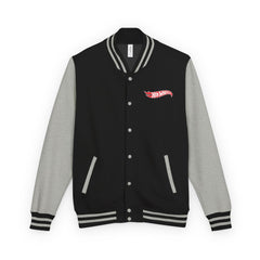 Hot Wheels Logo Black Varsity Jacket