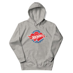 Hot Wheel Checkered Hearts Hoodie