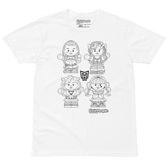 Little People Collector MC Revealed Fan Designed White T-Shirt