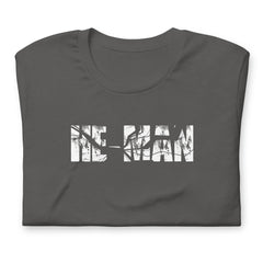 Masters of the Universe Laser Power He-Man Grey T-shirt
