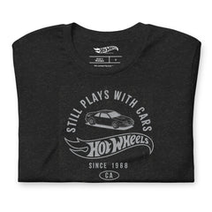 Hot Wheels Still Plays with Hot Wheels Cars Black T-Shirt