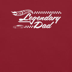 Hot Wheels Legendary Dad Red T-Shirt