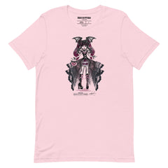 Monster High Draculaura Halloween Edition Art by Annalise Lao Pink T-shirt