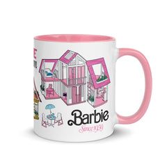 Barbie Living the Dream White Mug
