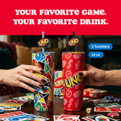 UNO Tumblers - 24 oz Set of 2