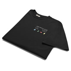 UNO Social Club Rules Black T-shirt