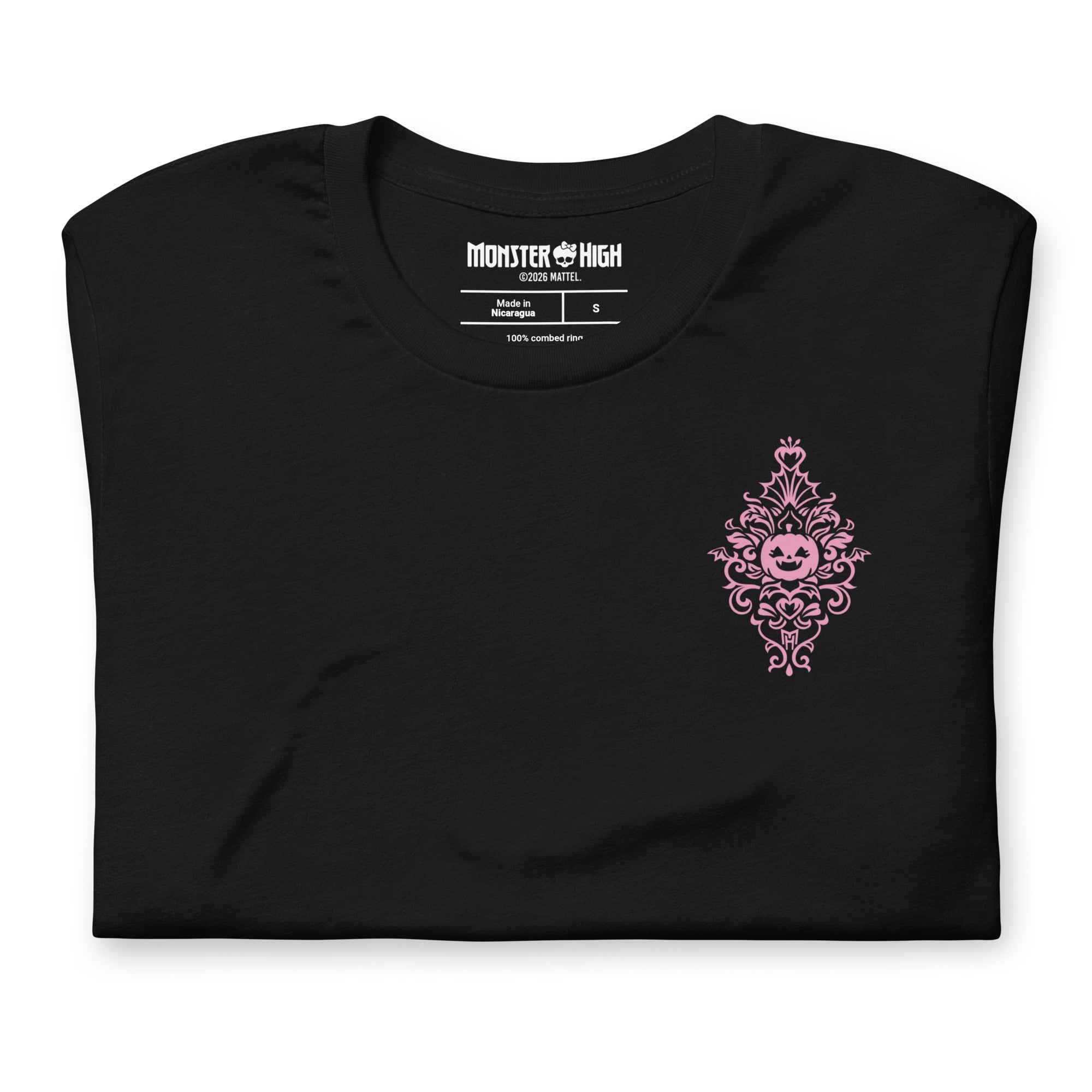 Monster High Draculaura Halloween Edition Black T-shirt