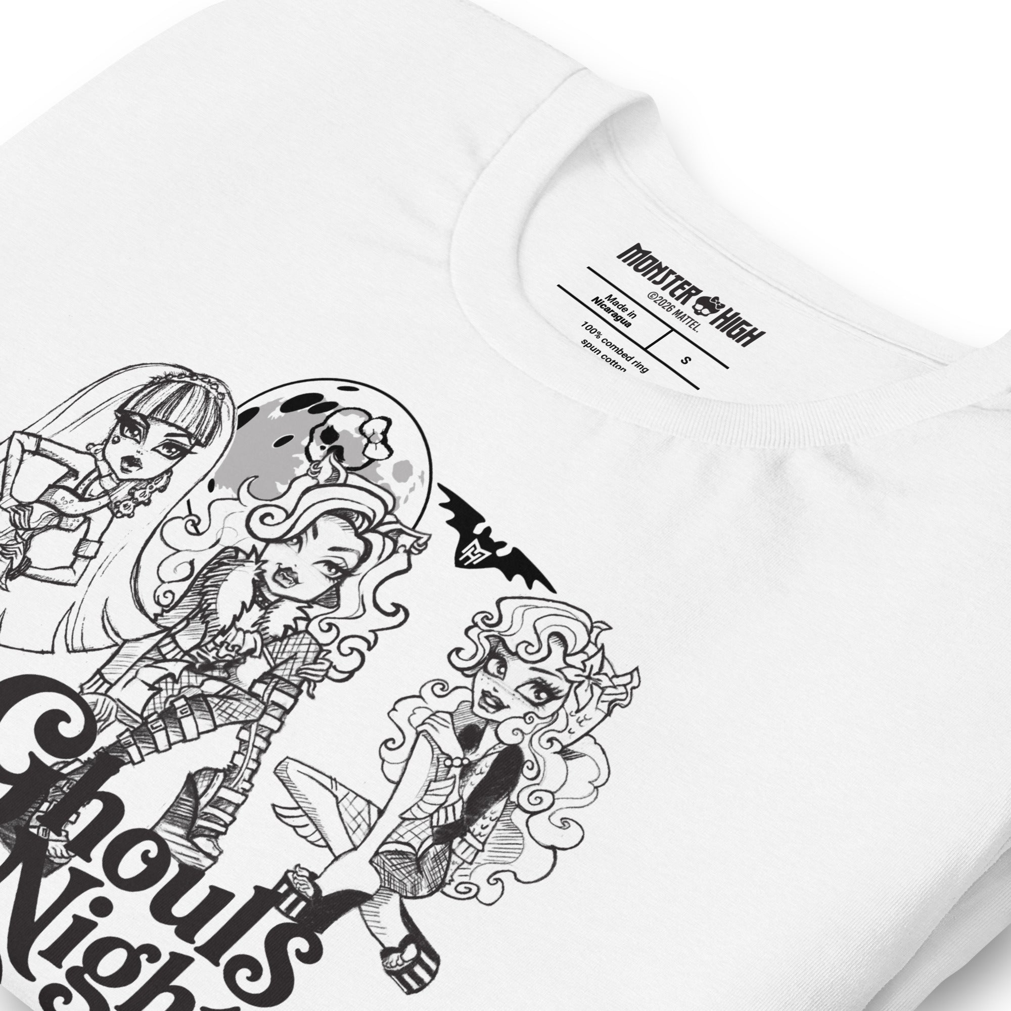 Monster High Ghouls Night Out White T-shirt